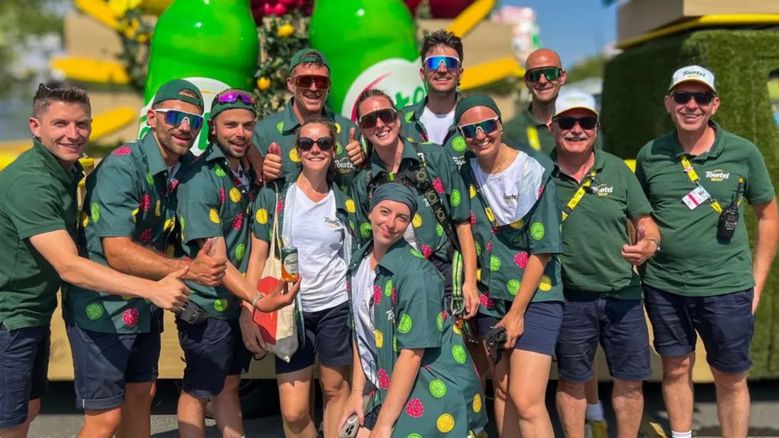 L'équipe Tourtel Twist du Tour de France