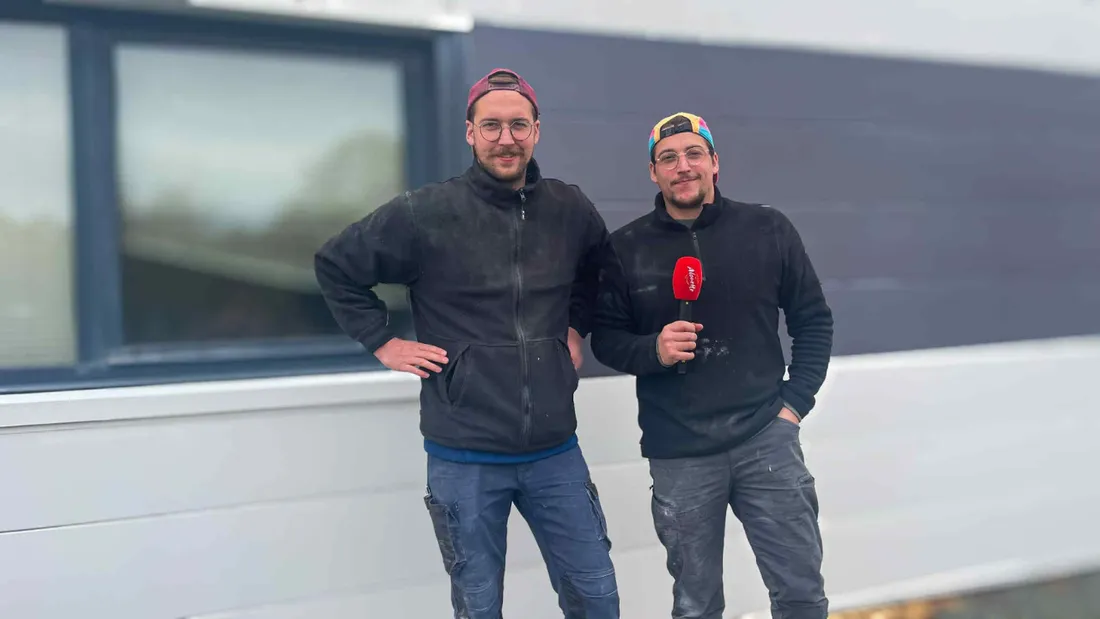Rémi et Romain Buge de Cube TV - Trélazé