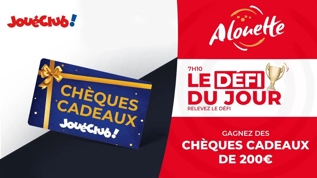 chèques cadeaux JouéClub