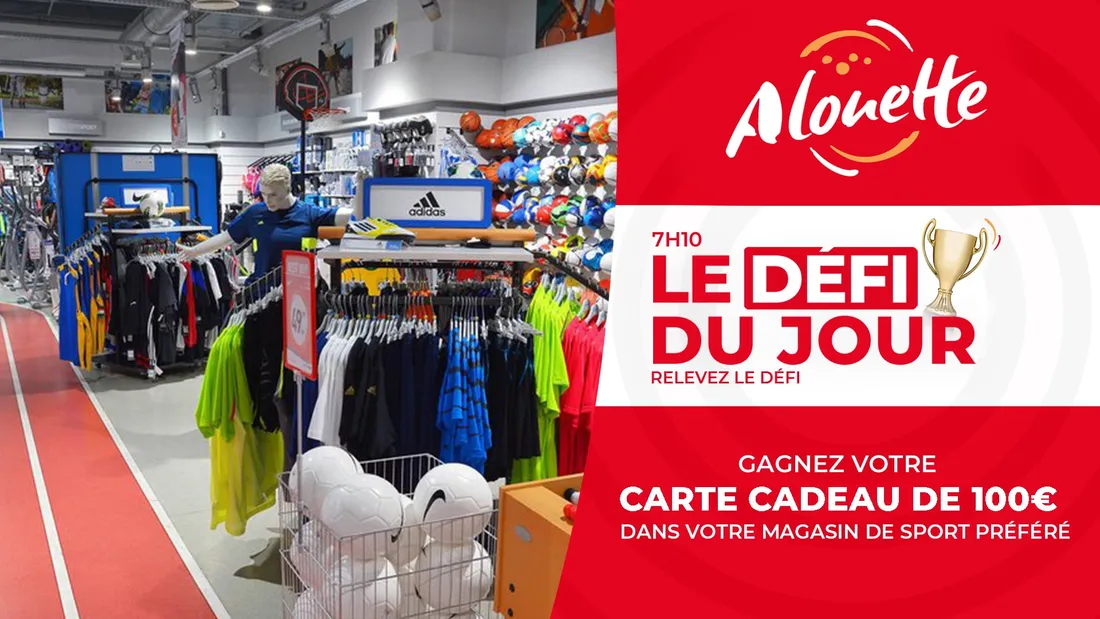 Carte 100€ magasin sport