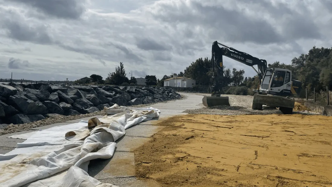 La fin du chantier est prévue pour fin juin 2025