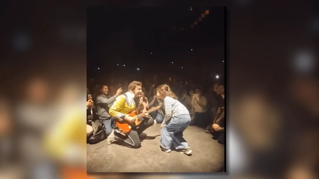 Concert -M- avec Alix