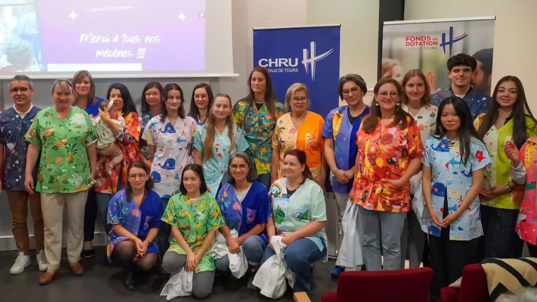 Blouses colorées Hospi'cool