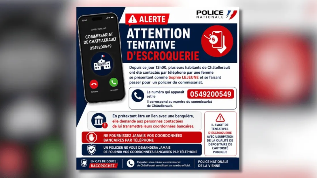 escroquerie châtellerault