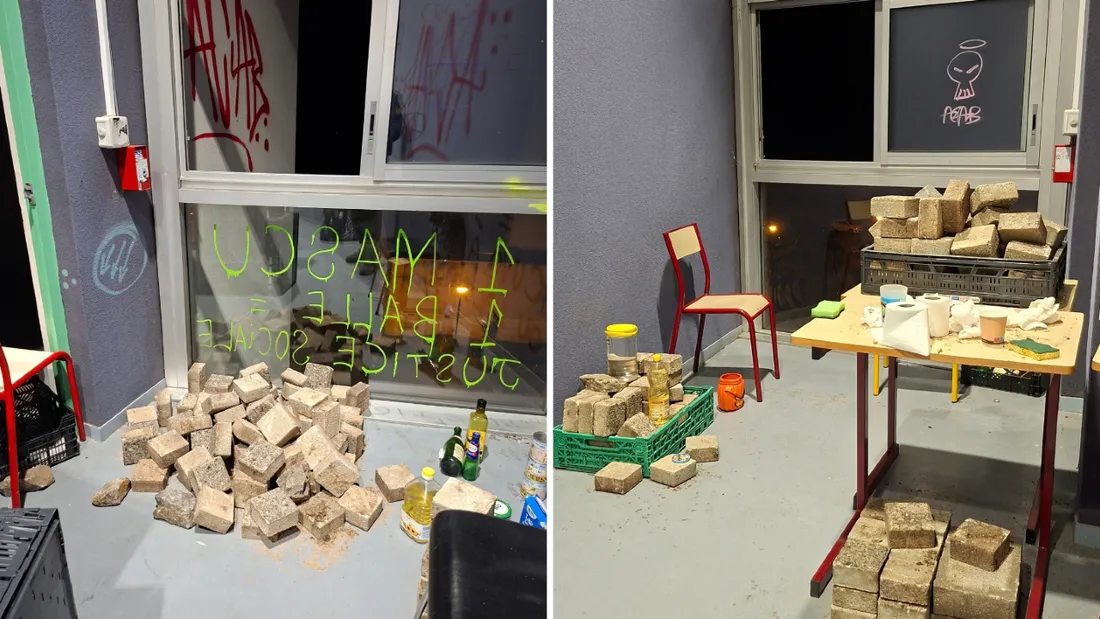 Dégâts Faculté Nantes