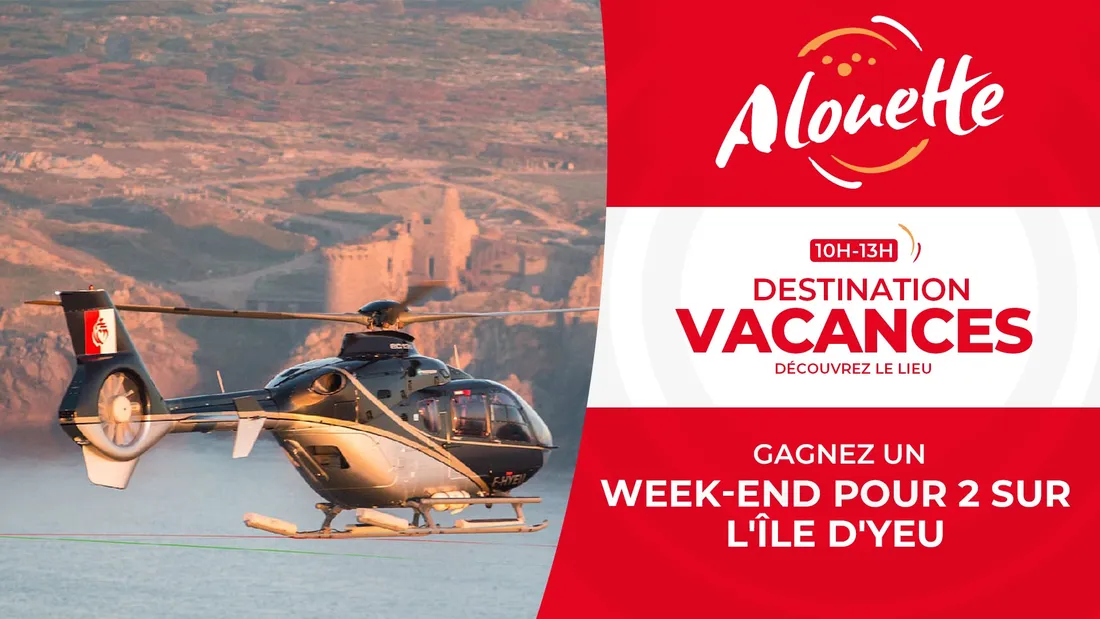 week-end ile d'Yeu hélicoptère