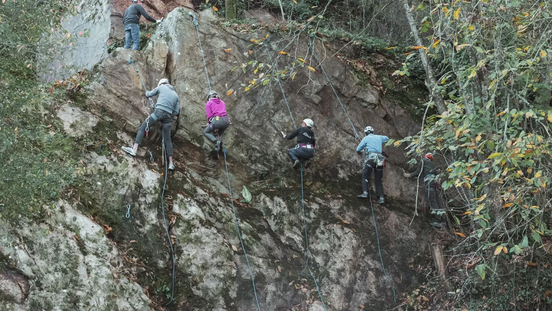 Le spot d'escalade dans le Maine-et-Loire 