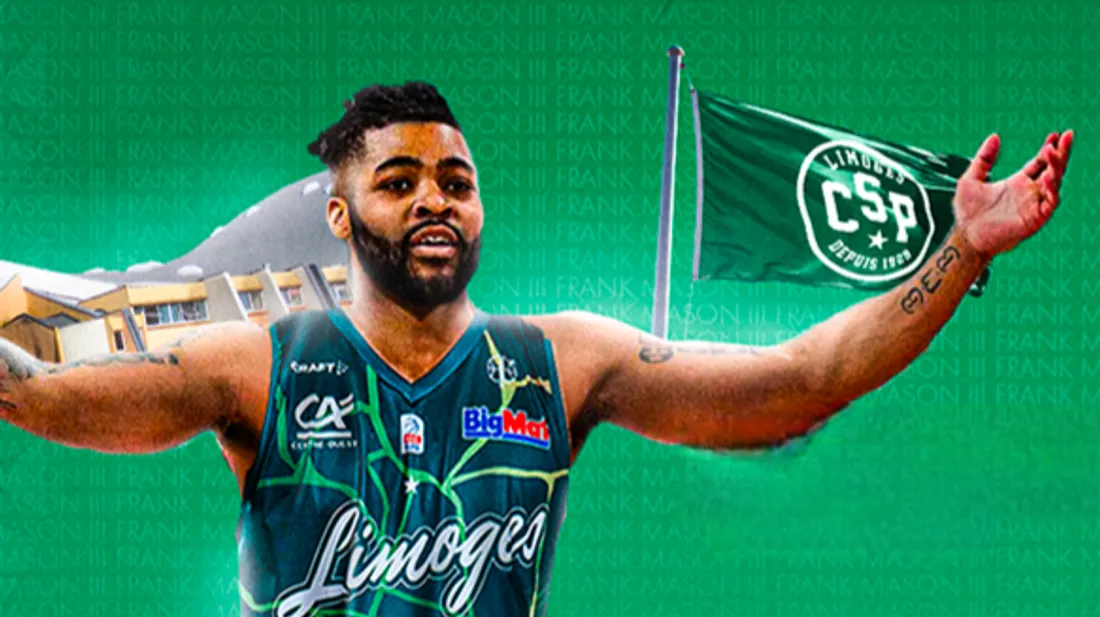 Franck Mason III, nouveau meneur du Limoges CSP