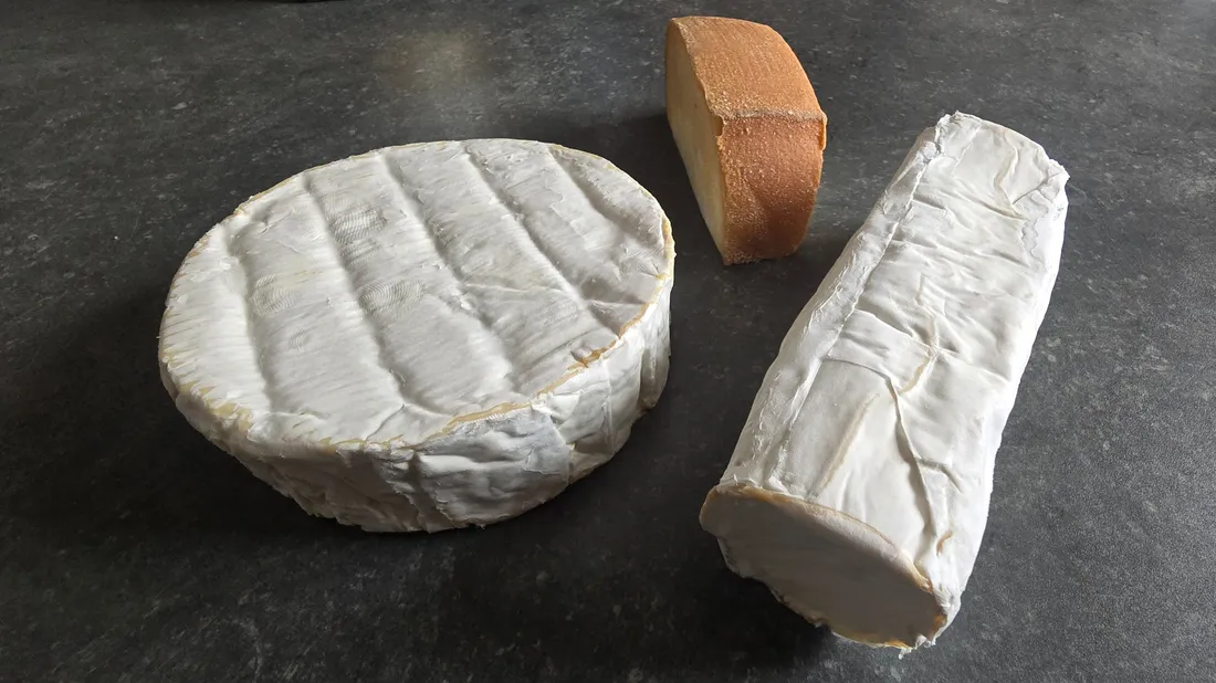 Exeple de fromages concernés par la contamination