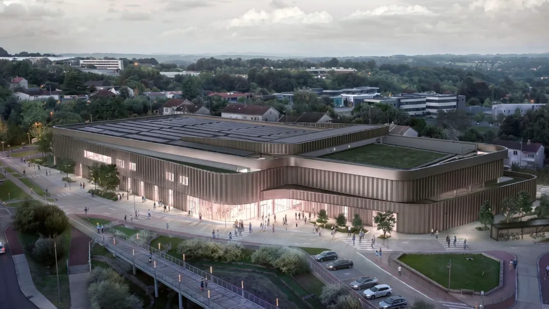 Projet future patinoire Limoges Métropole
