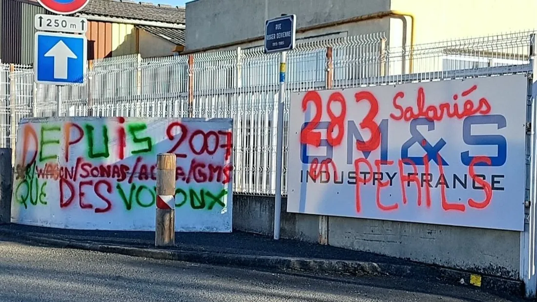 Usine GM&S de La Souterraine en 2017