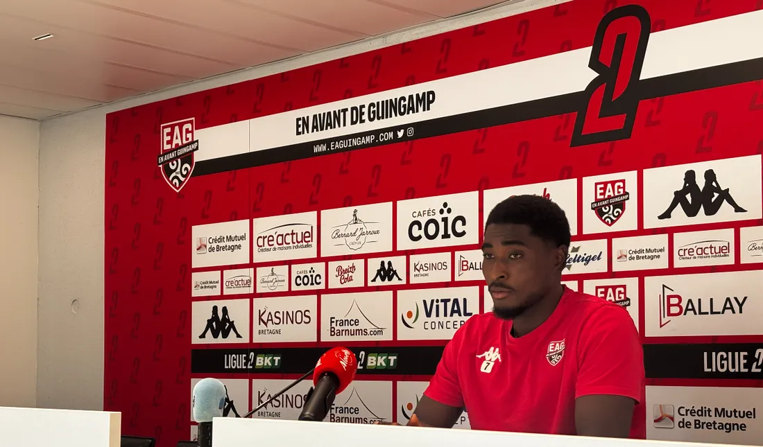 Le défenseur Donatien Gomis va entamer sa 4ème saison à Guingamp.