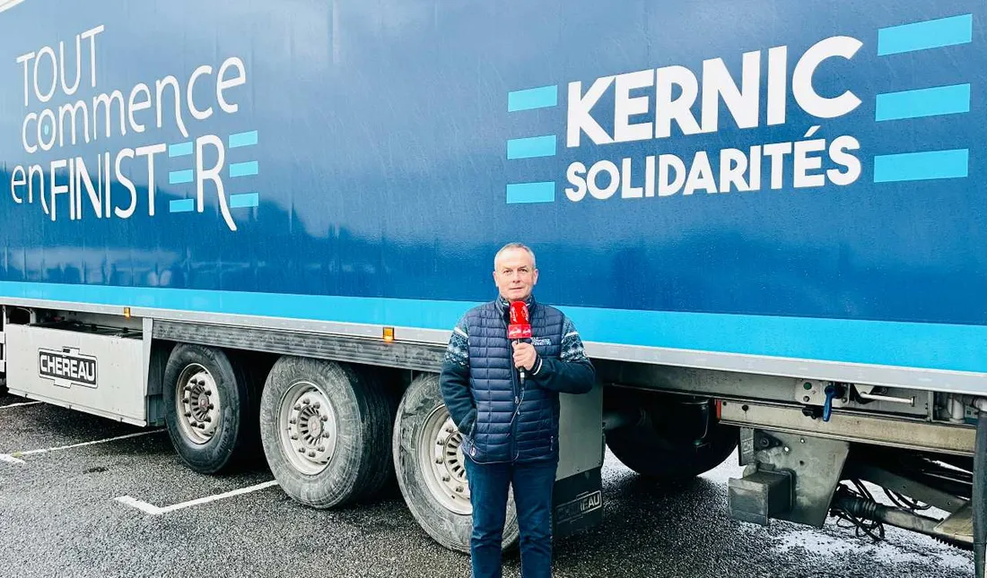 Gérard Le Duff, président de l'association Kernic Solidarités. 