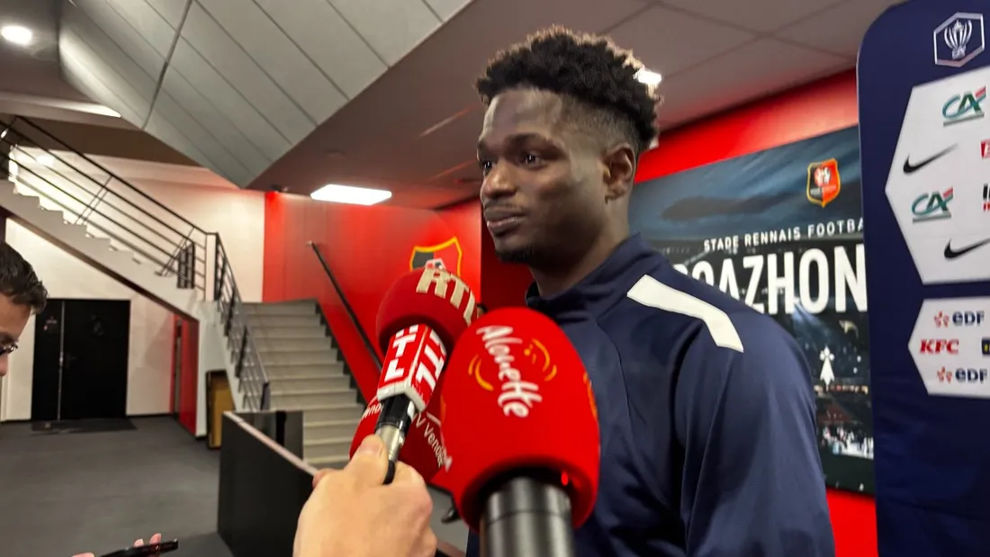 L'attaquant sablais, Mouhamadou Mansour Samb, n'a pas trouvé la faille face à Rennes.