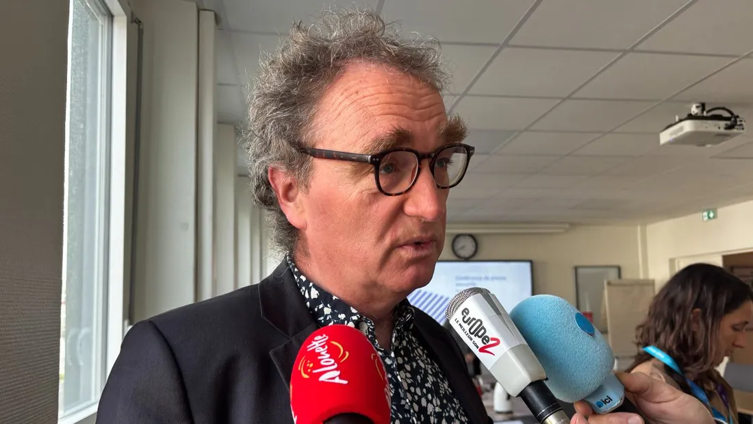 Frédéric Étève, directeur régional de SNCF Reseau. 