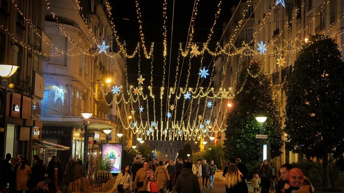 Illuminations de Noël à Limoges en 2024