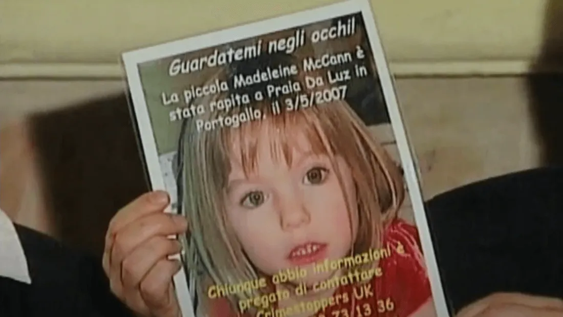 Illustration Maddie McCann disparition
