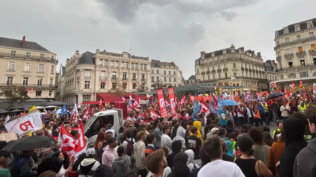 À Angers, plus de 2 000 personnes ont aussi donné de la voix. 