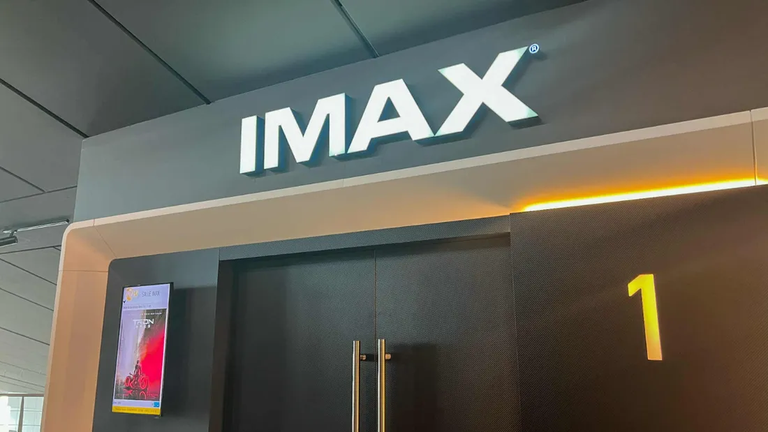 La salle Imax au Pathé d'Angers