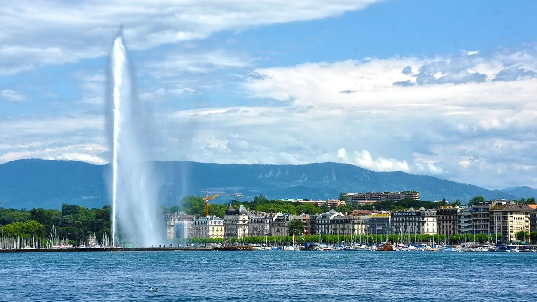 Il veut embrasser le jet d’eau de Genève et finit à l’hôpital