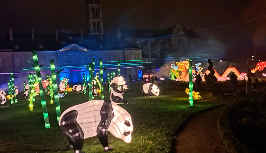 L'Odyssée Lumineuse dans les Jardins de L'Evêché de Limoges