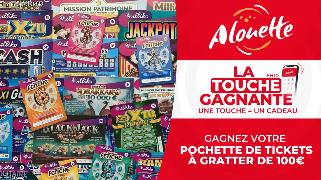 Pochette tickets à gratter 2025