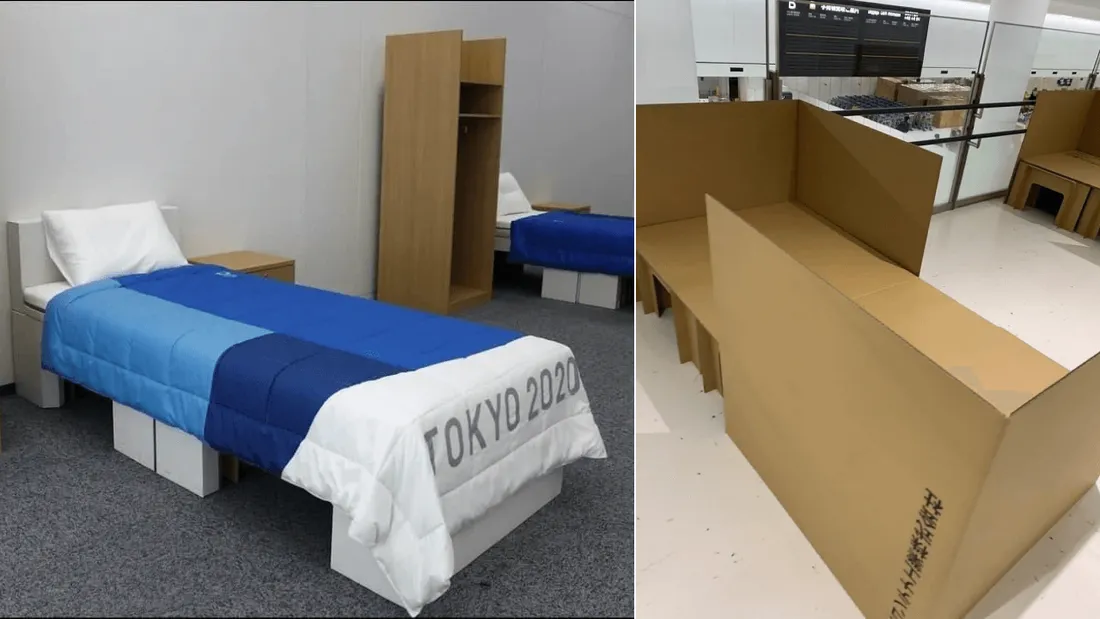 Lit en carton JO Tokyo