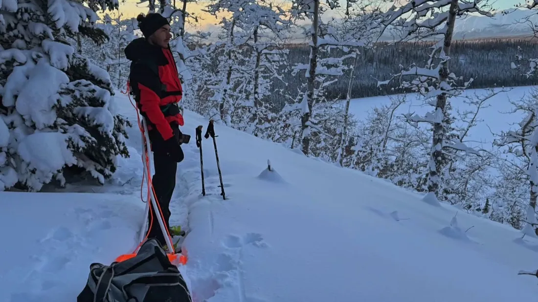 Maxime Bachelot et sa "pulka"