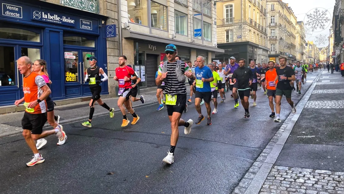 Le marathon de Rennes, le 26 octobre 2025