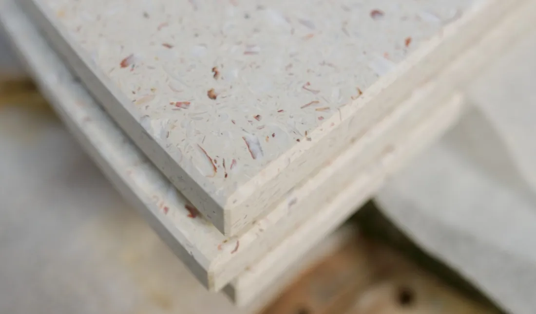 Chez Ostrea, le produit fini ressemble à cela. 