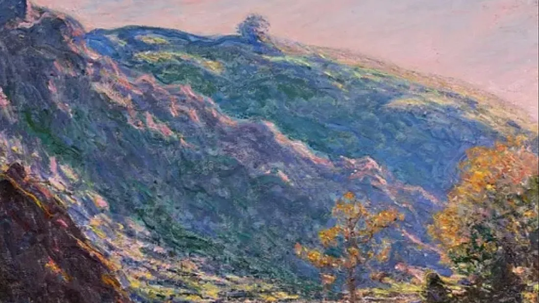 "Soleil sur la Petite Creuse" de Claude Monet