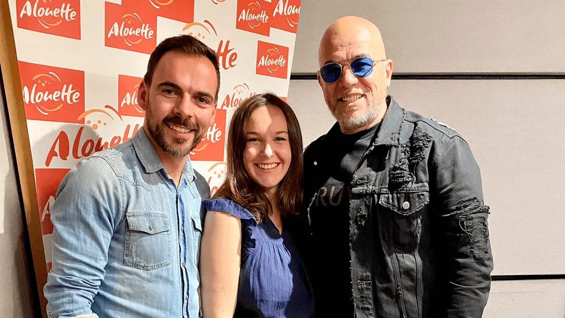 Pascal Obispo en direct sur Alouette