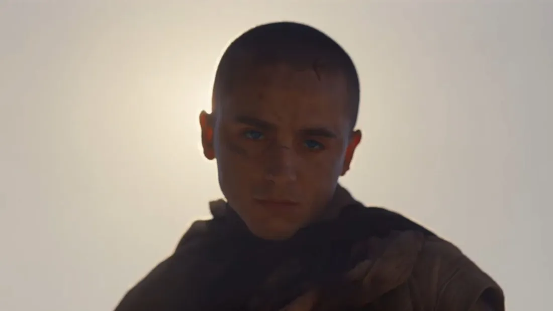 Timothée Chalamet dans la bande annonce de Dune 3.