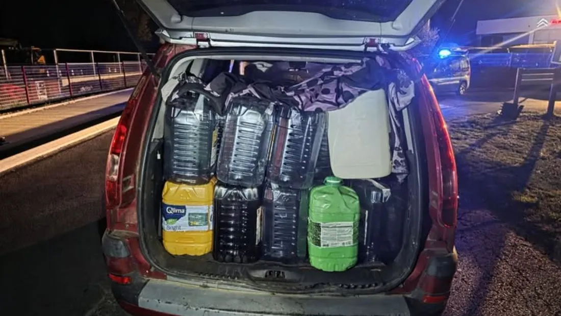 Tentative de vol de carburants