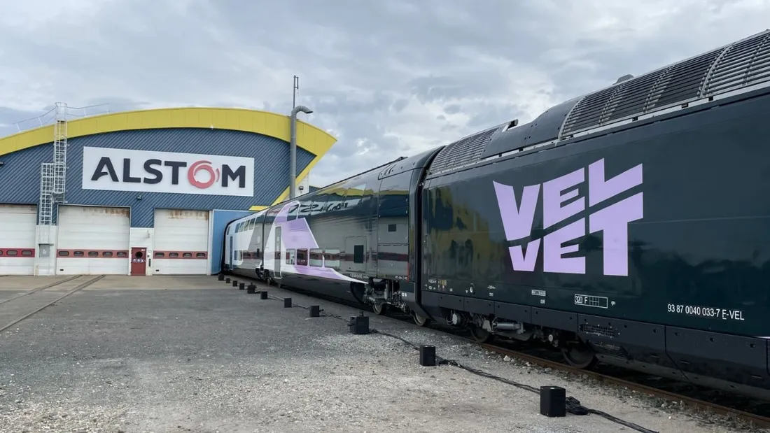 Velvet a dévoilé sa première rame grande vitesse à La Rochelle, en avril 2026.