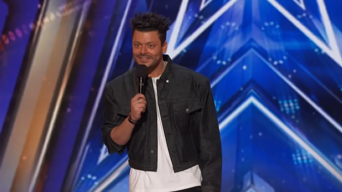 Kev Adams à l'émission "America's got talent"