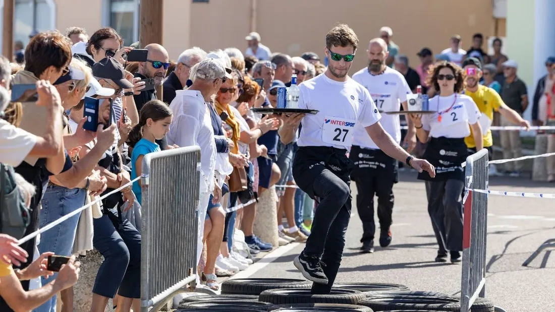 Course des garçons de café aux Sables d'Olonne, édition 2025.