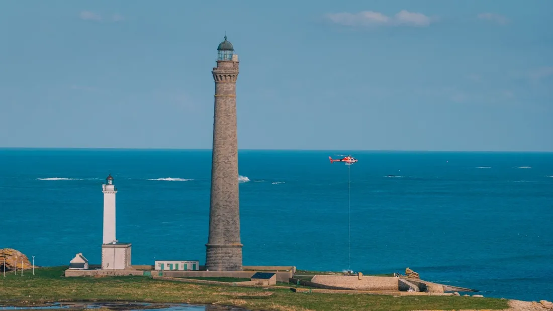 Ce chantier vise à réhabiliter la salle de veille de l’édifice, tout en haut du phare. 