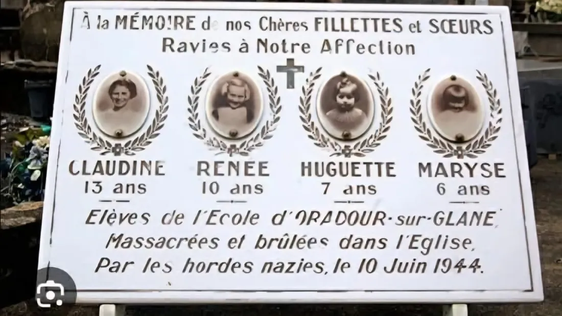 La plaque volée