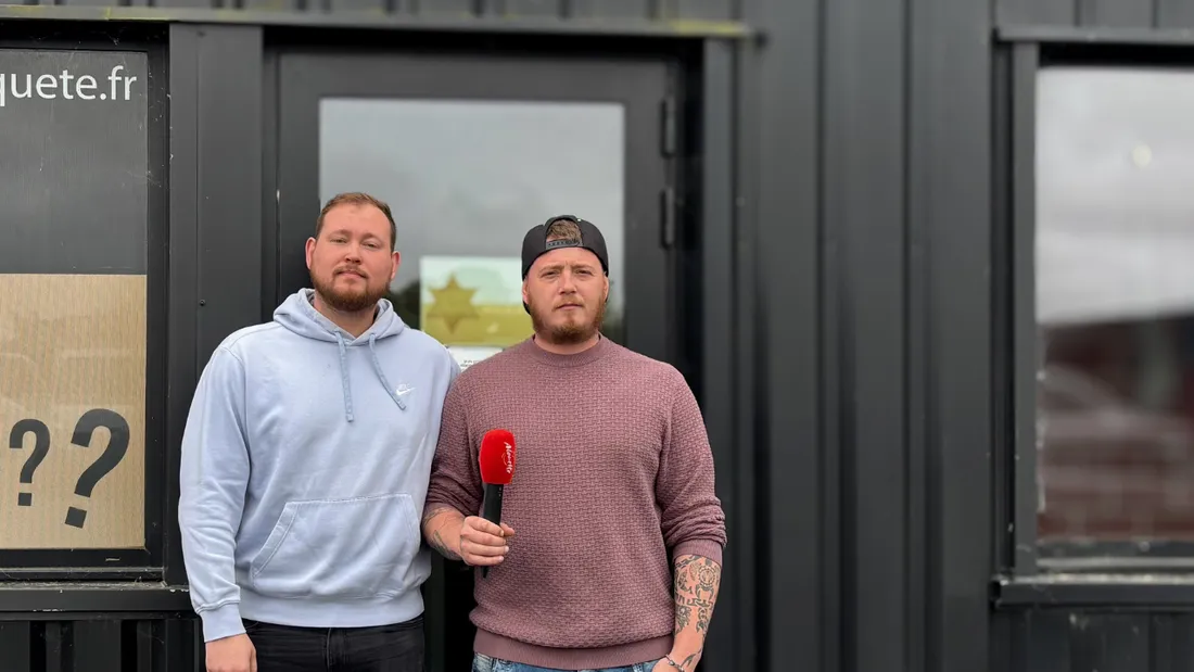 Dimitri et Jimmy Dubosque, fondateurs de la première rage room vendéenne