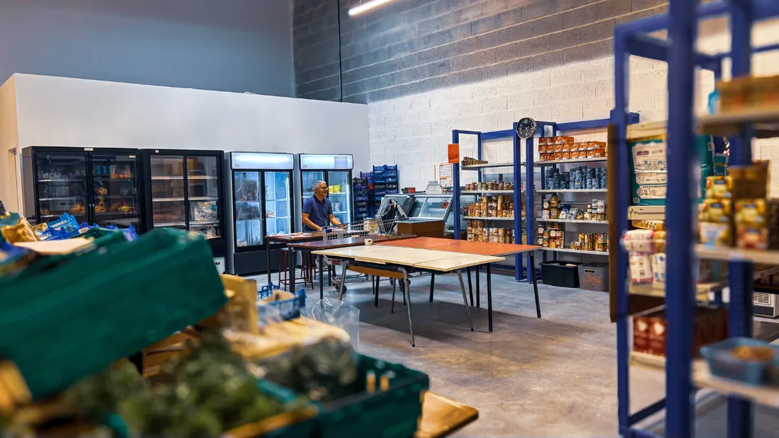 Le nouveau centre des Restos du Coeur à Montaigu en Vendée