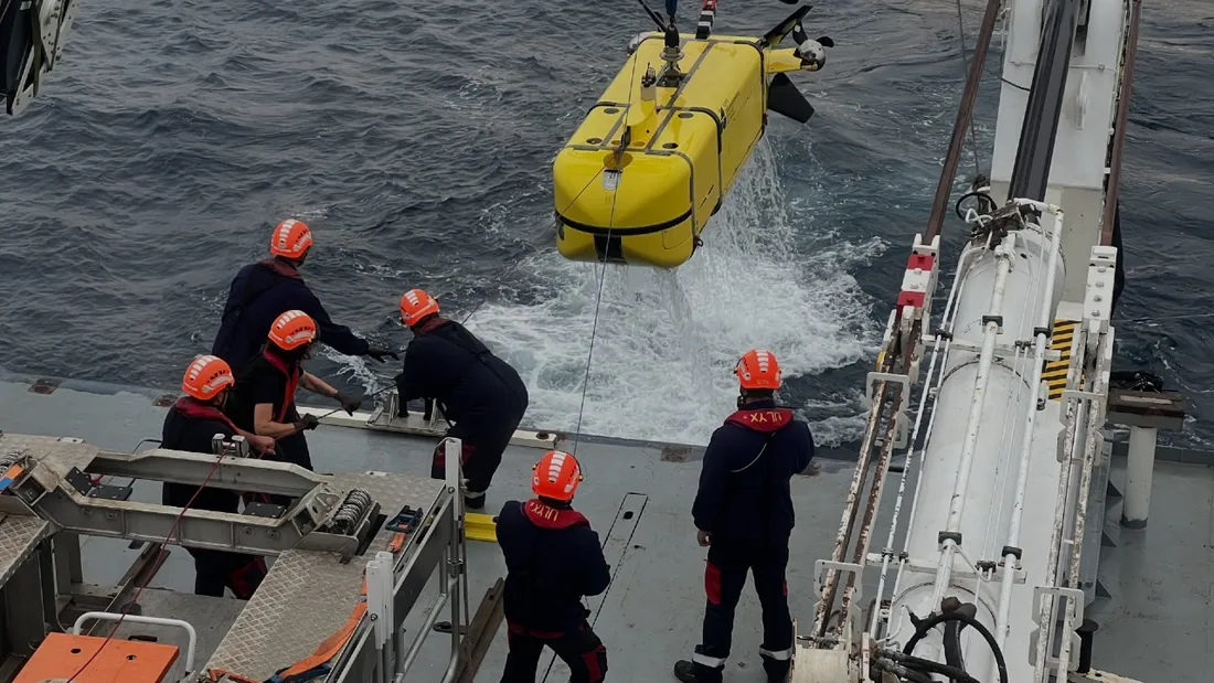 Les fûts ont été cartographiés grâce à ce robot nommé UlyX.