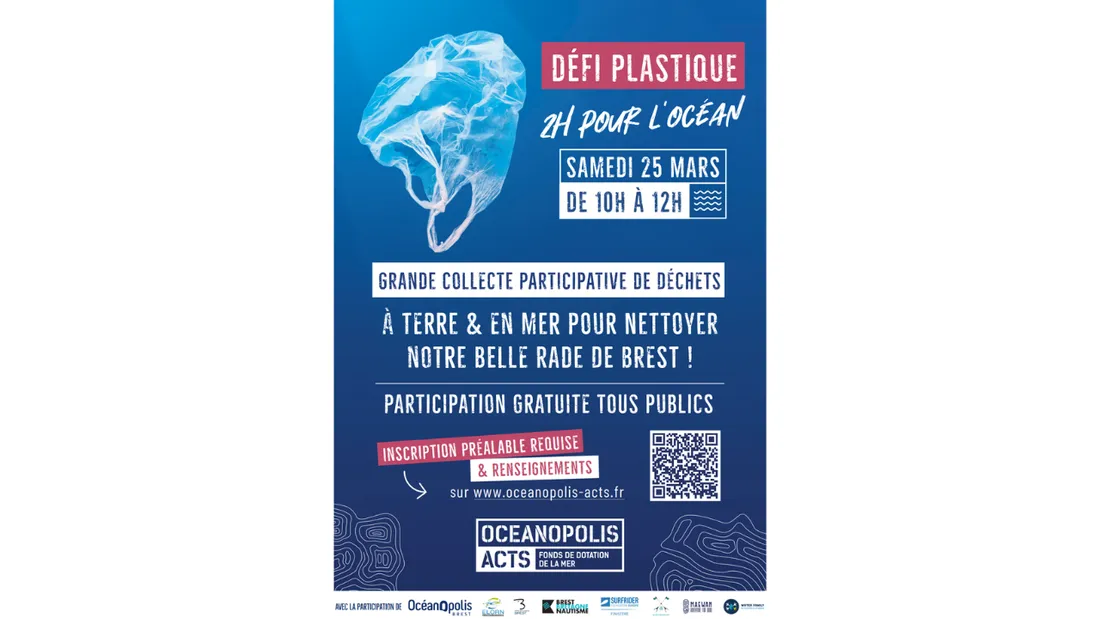 La 3e édition du Défi Plastique menée par Océanopolis aura lieu ce samedi.