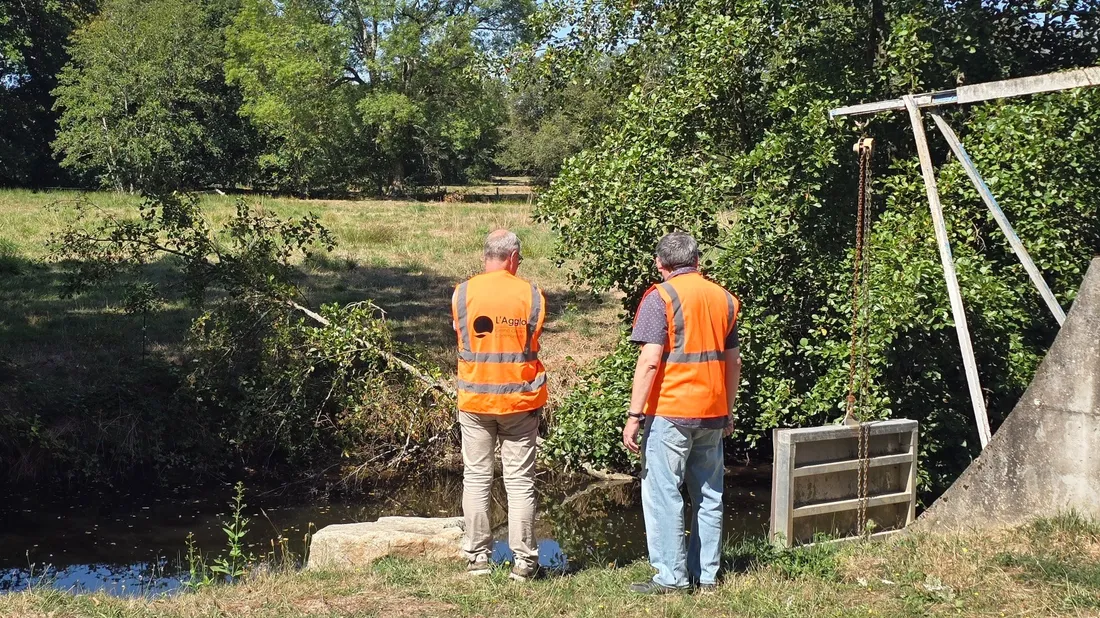 Site de pompage dans la Gartempe de Saint-Sylvain-Montaigut