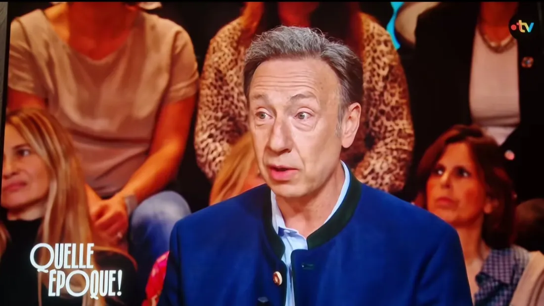 Stéphane Bern dans l'émission "Quelle époque !" sur France 2