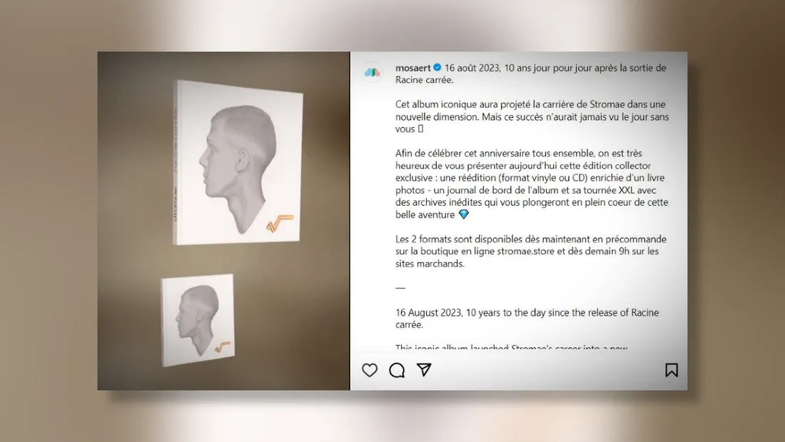 Stromae dévoile une réédition de son album "Racine carrée"