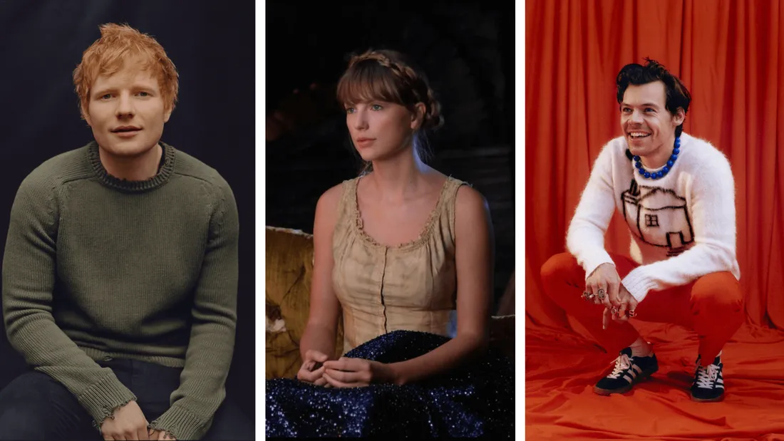 Ed Sheeran - Taylor Swift - Harry Styles