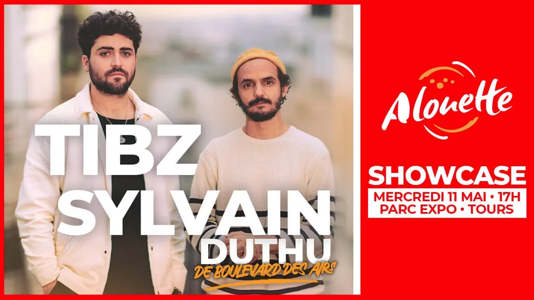 Tibz et Sylvain Duthu en showcase Alouette à la Foire expo de Tours