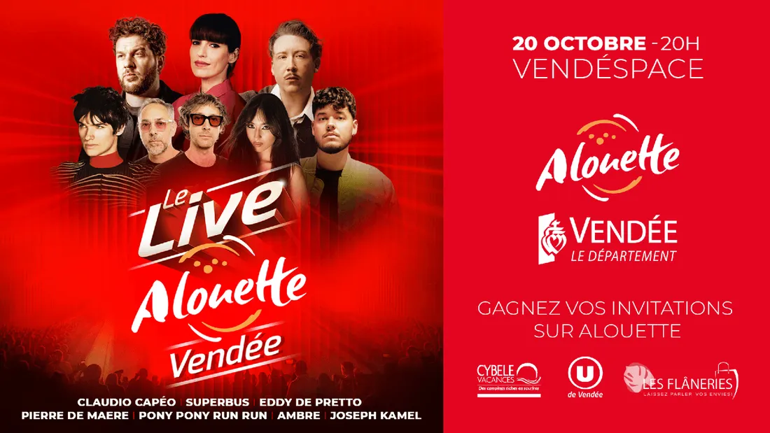 Live Alouette Vendée 2026