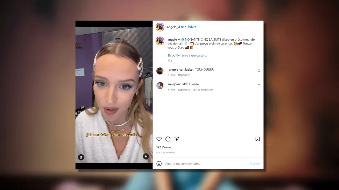 Angèle annonce une réédition de « Nonante-Cinq » et plein d’autres surprises !